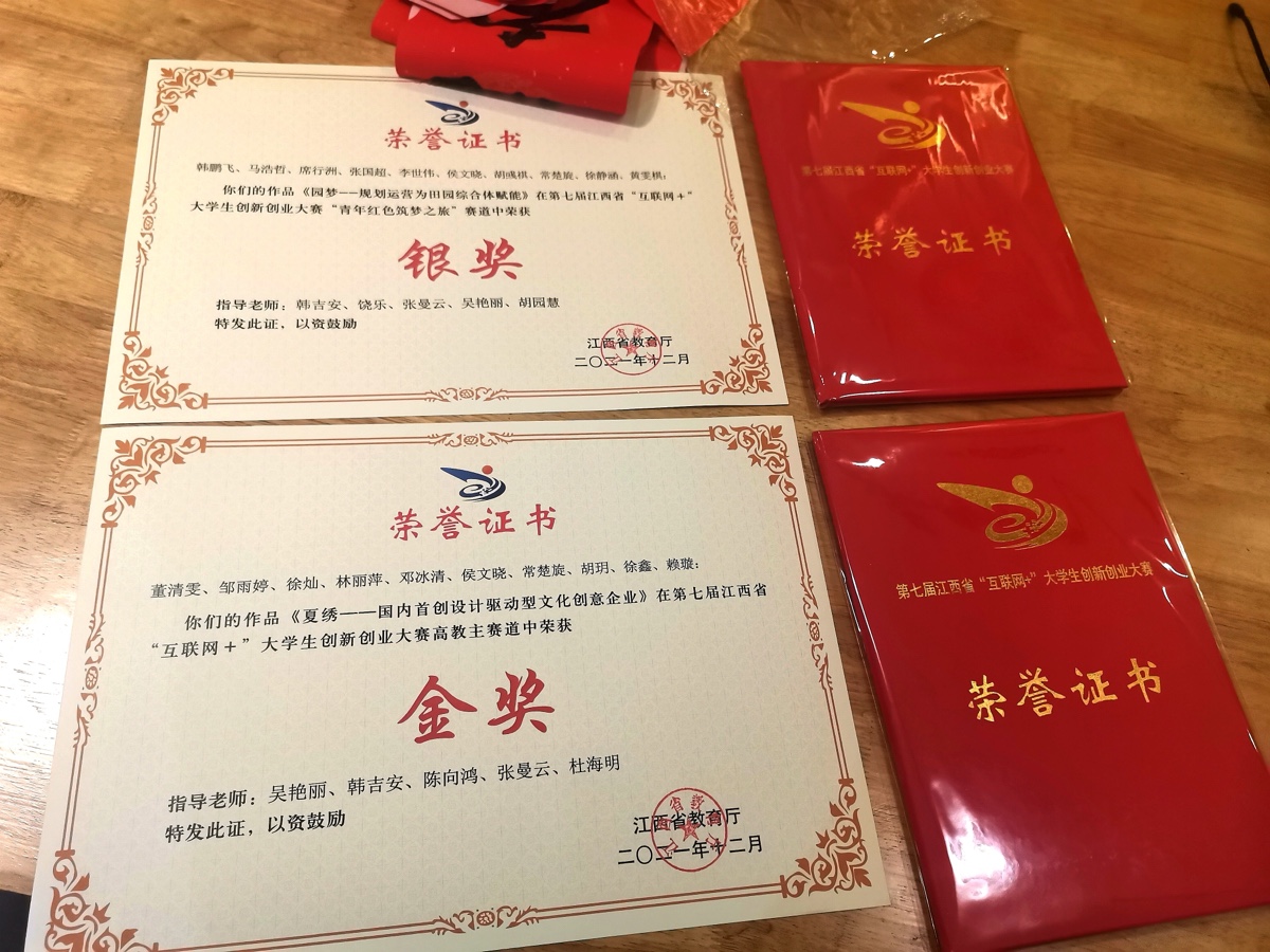 非遗企业项目合作奖项